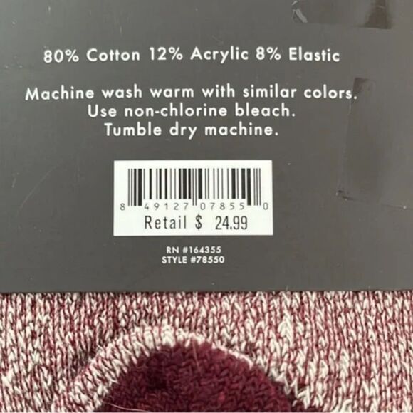 Rockwell Ladies Boot Socks 10‎ Pack NWT in packaging - Picture 4 of 6